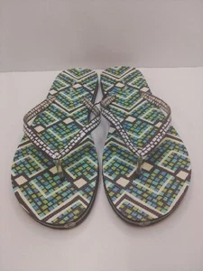 Chanclas para mujer Vera Bradley talla 9-10 grande - Imagen 1 de 4