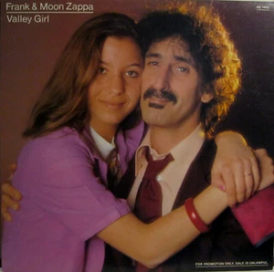 FRANK & MOON ZAPPA "VALLEY GIRL" 12" Maxi Single USA Promo Neuwertig - Bild 1 von 5