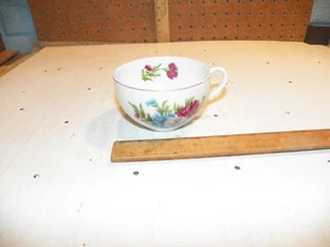 Vintage Bone China Tea Cup w/ Painted Carnations & Gold Trim - Made in Japan - Foto 1 di 6