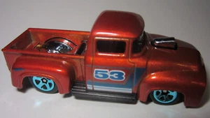 HOT WHEELS 56 FORD TRUCK PART OF 53RD ANNIV SERIES ORANGE SINGLE - Picture 1 of 3