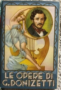 Calendarietto Le opere di G. Donizetti di Salone Coppolino Domenico,  1939,  Ee. - Picture 1 of 1
