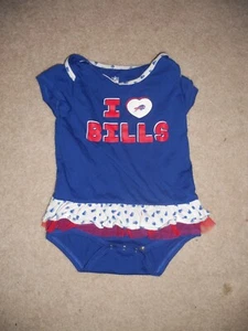 Buffalo Bills NFL Football Onepiece Top Infant Baby Girl 24 Months This Year W@W - Picture 1 of 8