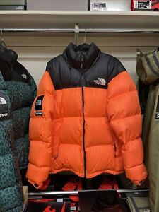 SUPREME x THE NORTH FACE NUPSTE JACKET ORANGE SZ XL F/W 2016 TNF RARE