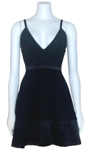 Elizabeth and James Womens Spaghetti Strap V Neck Fit and Flare Cocktail Dress B - Picture 1 of 3