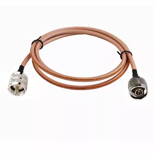 6"~ 120" RG142 LOW LOSS COAX RF CABLE PL259 UHF Male TO N Type Male or N Female - Picture 1 of 13
