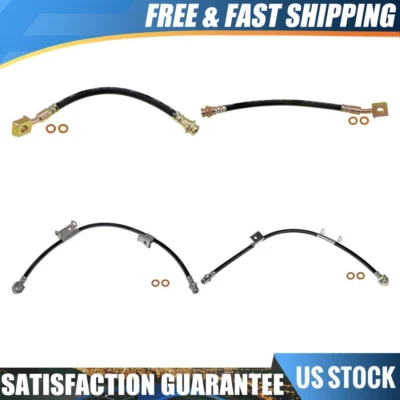 4 Dorman 制动液压软管前后适用于雪佛兰 Avalanche 1500 2002 2003 — 第 1/4 张图片