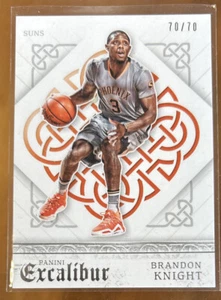 Brandon Knight 2015-16 Panini Excalibur Silver Foil Parallel #70/70 Suns SP - Picture 1 of 2