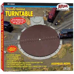 Atlas HO Scale ~ New 2025 ~ 21 Track Manual Turntable ~ 305 - Picture 1 of 1