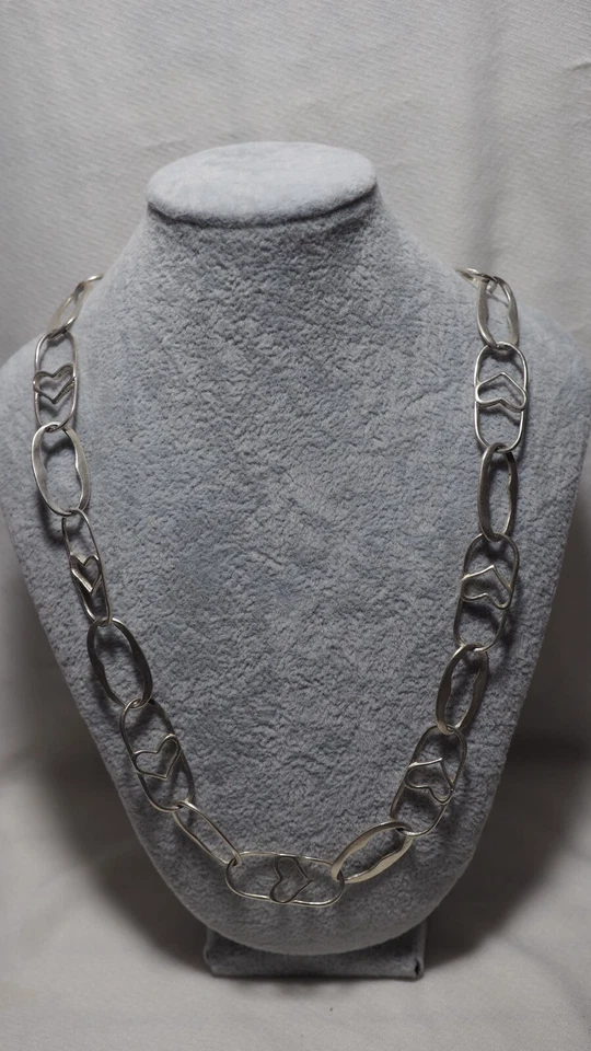 Collana Argento 925/°°° Vintage Anni '70 disegno di Nello Cantarini - Immagine 1 di 1