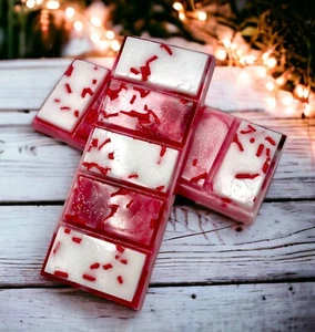 Wax Melts/Strong Scented Soy Wax/ Peppermint Swirl. 1.75 oz. 1 Piece. - Picture 1 of 5