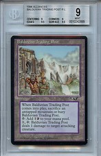 MTG Alliances Balduvian Trading Post BGS 9.0 (9) Mint Magic card  WOTC 2899