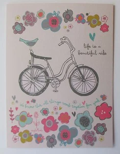 GTOP Life is a beautiful ride bike 10 Notizkarten Umschlag Briefpapier Notizkarte - Bild 1 von 2