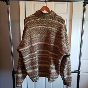 ***VINTAGE JOSEPH ABBOUD COLLECTION MOCK NECK SWEATER XL*** - Picture 1 of 6