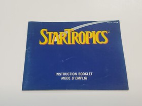 Star Tropics StarTropics Authentic Original NES Nintendo Manual Only *
