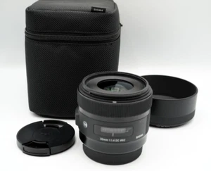 "Near mint" SIGMA Art 30mm F1.4 DC HSM Lens for Canon EOS EF-S from Japan - Picture 1 of 15