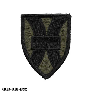 US Army 1st Support Brigade Subdued OD Sew On Patch ~ New Old Stock - Picture 1 of 1