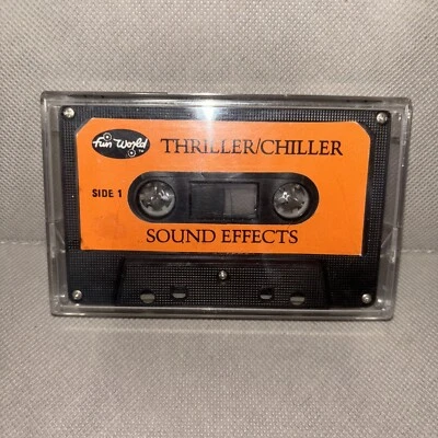 Fun World Halloween Sounds Thriller Chiller Sound Effects Scary Cassette - Image 1 of 2