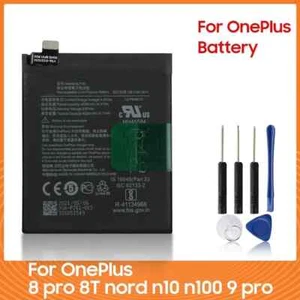 Batteria BLP761 BLP759 BLP785 per Oneplus 8T 8 pro 9R nord n10 nord n100 9 9pro - Foto 1 di 14