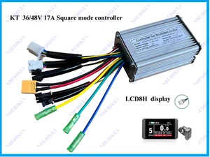 36V/48V17A KT Brushless DC Motor Controller Ebike+KT-LCD8H/KT-LCD3 Display - Picture 1 of 9