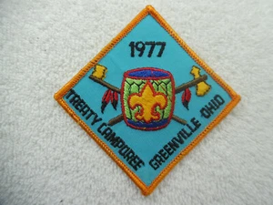 Pfadfinder Patch Treaty Camporee 1977 Greenville Ohio 160-40A131 - Bild 1 von 1