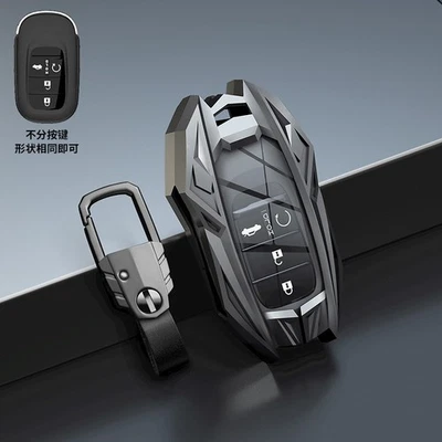 1x Key fob Cover for Honda Accord CRV Pilot Civic CRV accessories 3 7 button key - Image 1 of 4