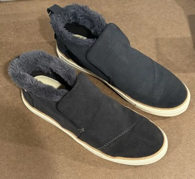 Zapatillas altas TOMS Paxton de gamuza de cuero talla 9W Foto 1 de 4