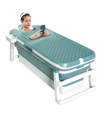 Foldable Bathtub Portable Soaking Bath Tub for adult,Ideal for Hot Bath Ice Bath - Image 1 of 4