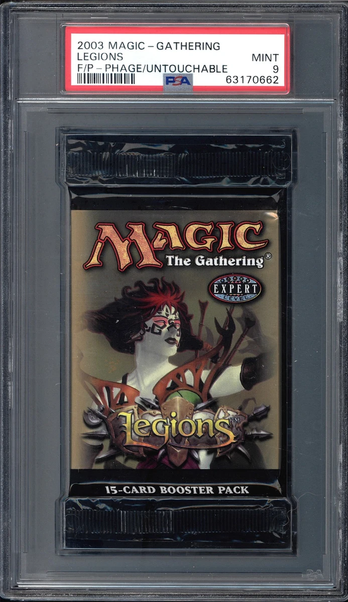 未開封 MTG Legions レギオン ブースターパック 3パック Magic: The Gathering Legions Sealed Collectible Card Game Packs