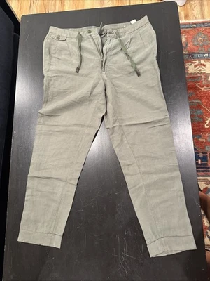 Pantalone uomo Gutteridge lino Italia taglia 46 - Immagine 1 di 3