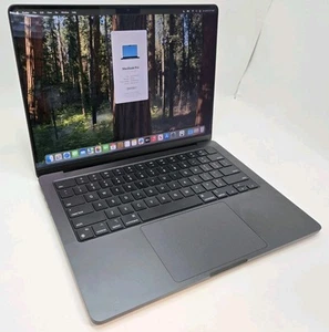 2023 MACBOOK PRO 14 M3 PRO A2992, 18GB, 512GB SSD, S. BLK, ACCOUNT BYPASSED READ - Bild 1 von 12
