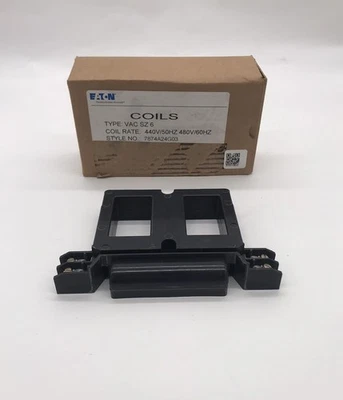 HOUSTON STOCK NEW EATON 7874A24G03 SIZE 6 STARTER COIL 440/480V FREE 2 DAY AIR - Image 1 of 4