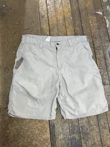 Pantalones Cortos Carpintero Carhartt Workers Crema TALLA 36” CINTURA S19 - Imagen 1 de 2