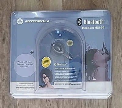 Motorola HS850 Bluetooth Headset - Blue Gray  SEALED (B2-CL) - Image 1 of 4