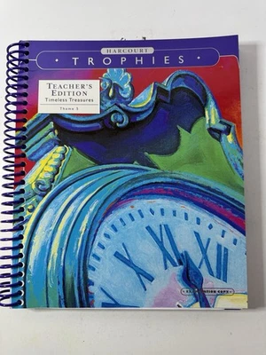 Harcourt Trophies, Grade 6, Theme 5: Timeless Treasures Teachers Edition, Spiral - Image 1 of 4
