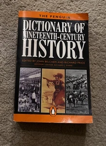 Penguin Dictionary of 19th-Century History by Richard Evans - Bild 1 von 1