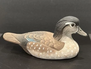 1985 American Wildlife Collection Craft-Tex Inc. Vintage 10" Wood Duck EUC - Bild 1 von 7