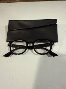 OCCHIALI DA VISTA CHRISTIAN DIOR 30MONTAIGNEMINO 807 145 ORO NERO AUTENTICI 53-18 - Foto 1 di 8