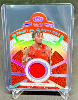 2023/24 Crown Royale Euroleague Knights CHRIS JONES Jersey Patch ** QTY - Image 1 of 2