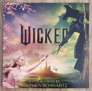 Cynthia Erivo Signed WICKED Soundtrack Vinyl Record Elphaba Legend JSA - Picture 1 of 5
