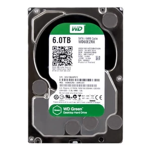 WD GREEN 6TO 5,4K 64MO SATA III 3,5'' WD60EZRX - Photo 1/3