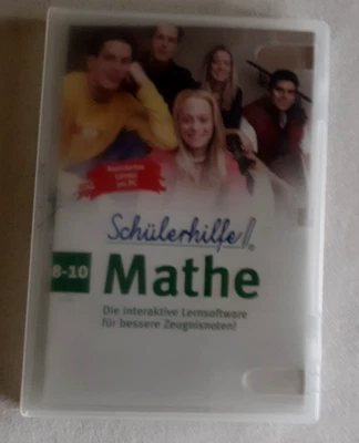 CD-ROM Schülerhilfe - Mathe - 8-bis 10. Klasse - interaktive Lernsoftware - Bild 1 von 4