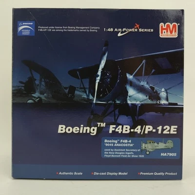 Hobby Master 1:48 Boeing F4B-4/P-12E 9045 Anacostia Douglas Ingalls 1935 HA7905 - Image 1 of 4