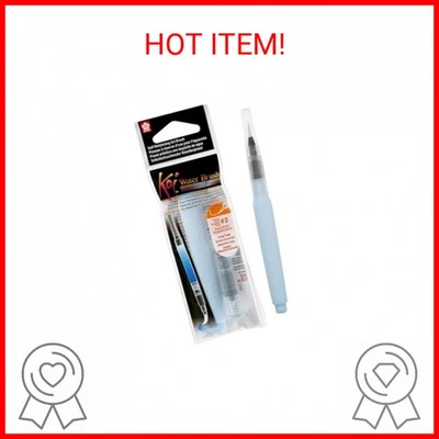 Cepillo de agua SAKURA Koi - Cepillo de agua para acuarela - Tanque de 9 ml - Cepillo pequeño Ti Foto 1 de 2