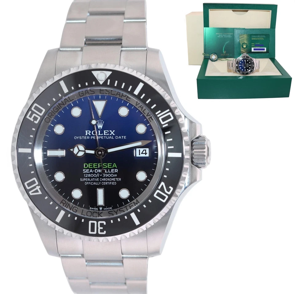2024 НОВЫЕ БУМАГИ Rolex Sea-Dweller Deepsea 44 мм James Cameron 136660 часы - Изображение 1 из 4