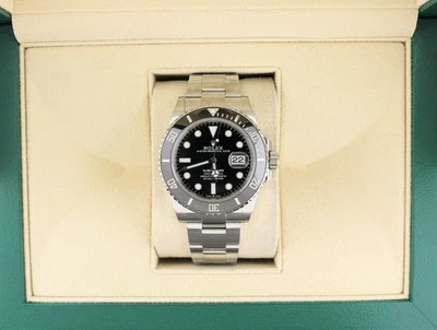 Rolex Submariner Date 126610 2023 esfera negra SS Oyster sin papeles 41 mm Foto 1 de 4