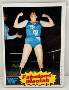 1985 Topps WWF - Il favoloso Moolah #13 - Foto 1 di 2