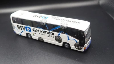 Rietze Mercedes O 404 RHD Mannschaftsbus " HSV Hamburger SV" - 1:87 - Bild 1 von 2