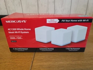 Mercusys AC1200 Whole Home Mesh Wi-Fi System Boxed - Photo 1/11