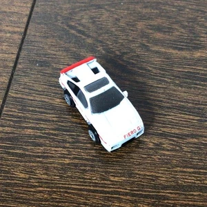 Vintage Micro Machines Pontiac Fiero GT White Sports Car Galoob 1989 - Picture 1 of 4