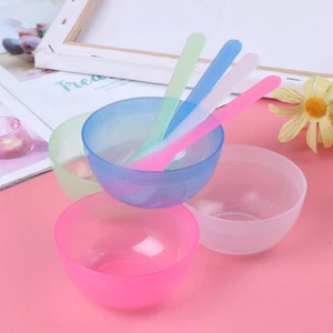 2 in 1 Homemade Makeup DIY Facial Face Mask Bowl Stick Cosmetic Tool JRB-LI - Picture 1 of 16